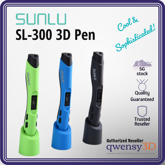 Sunlu SL-300 3D Pen - Fully Featured & Versatile: Unlock Creativity with Ease!