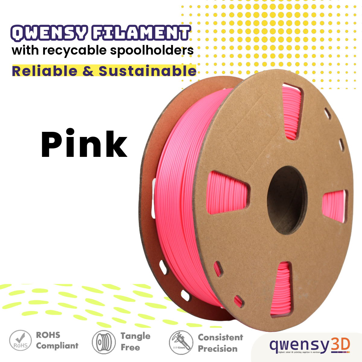 qwensy PLA Filaments: Reliable and Sustainable Filament for High-Quality 3D Prints