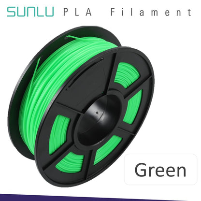 Sunlu PLA Filaments - Premium Quality 3D Printing Filaments in 15 Vibrant Colors