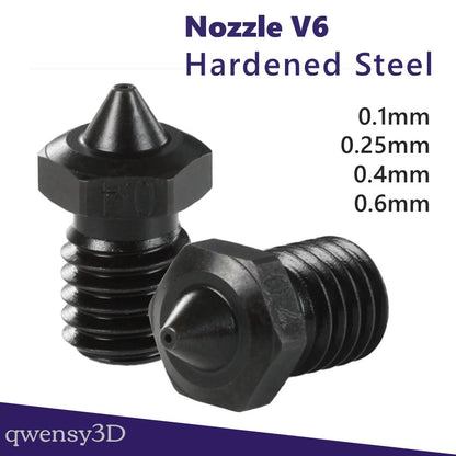 Premium Hotend Nozzle V6 for 3D Printing. Precision & Quality