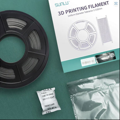 Sunlu PLA+ Silk Filaments -Reliable 3D Printing Filament with Metal-like finishing