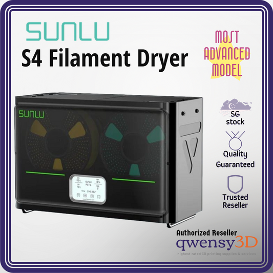 *NEW* Sunlu S4 Filament Dryer- New product, Fit 4 spools, Fast & Efficient Heating, SG Stock